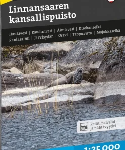 Outlet Calazo förlag Linnansaaren kansallispuisto 1:25 000 NoColour