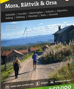 Clearance Calazo förlag Mora, Rättvik & Orsa 1:50 000 NoColour