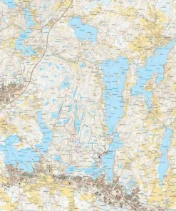 Online Calazo förlag Salpausselkä: Lahti & Hollola 1:25 000 Topographic map