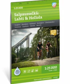 Online Calazo förlag Salpausselkä: Lahti & Hollola 1:25 000 Topographic map