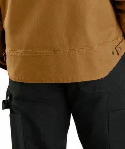 Carhartt Men's Rugged Flex Duck Relaxed Fit Jacket Brown Carhartt Brown