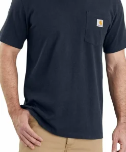 Hot Carhartt Men's Workwear Pocket S/S T-Shirt Navy