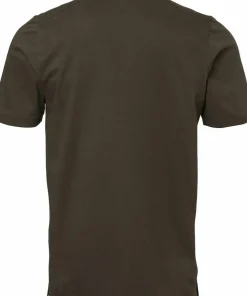 New Chevalier Men's Trevor Polo Shirt Leather Brown