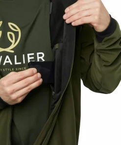 Sale Chevalier Men's Ventus Windblocker Jacket Tobacco Green
