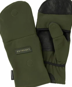 Sale Chevalier Unisex Nimrod Windblocker Pullover Mittens Dark Green Dark Greeen