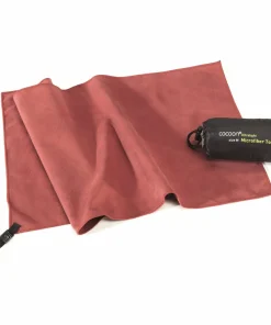Sale Cocoon Microfiber Towel Ultralight S Marsala Red