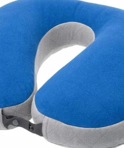 Hot Cocoon U-Shaped Down Neck Pillow True Blue/Grey