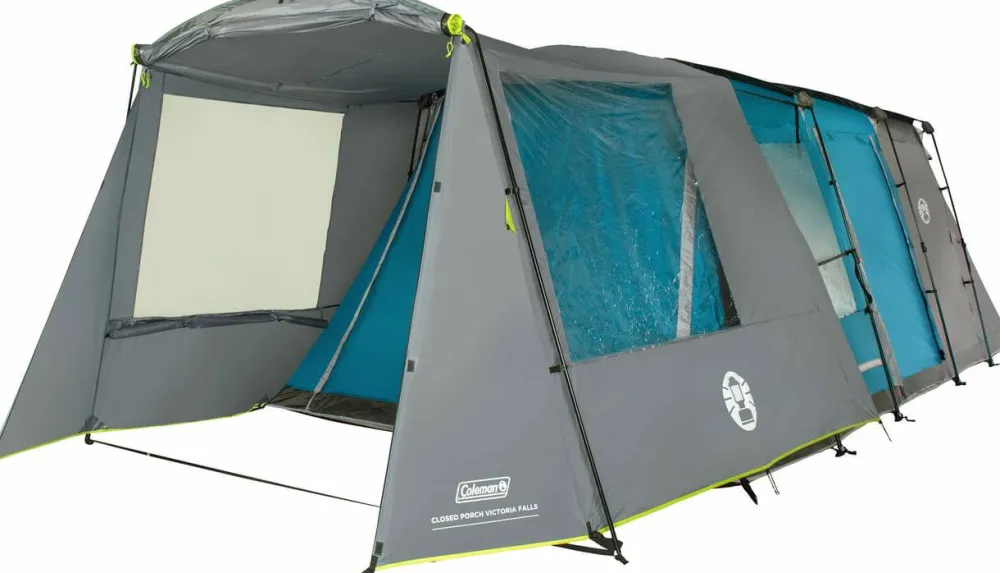 New Coleman Closed porch Victoria Falls Grey