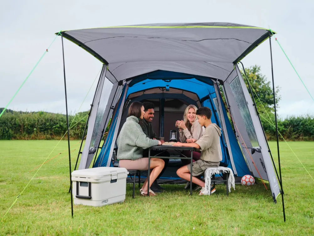 New Coleman Closed porch Victoria Falls Grey