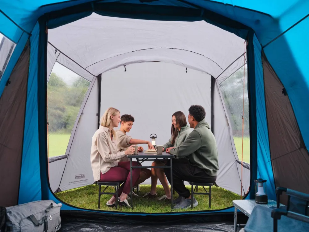 New Coleman Closed porch Victoria Falls Grey