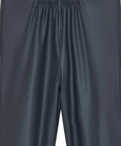 Outlet Color Kids Kids' Rain PU Pants Bib Ebony