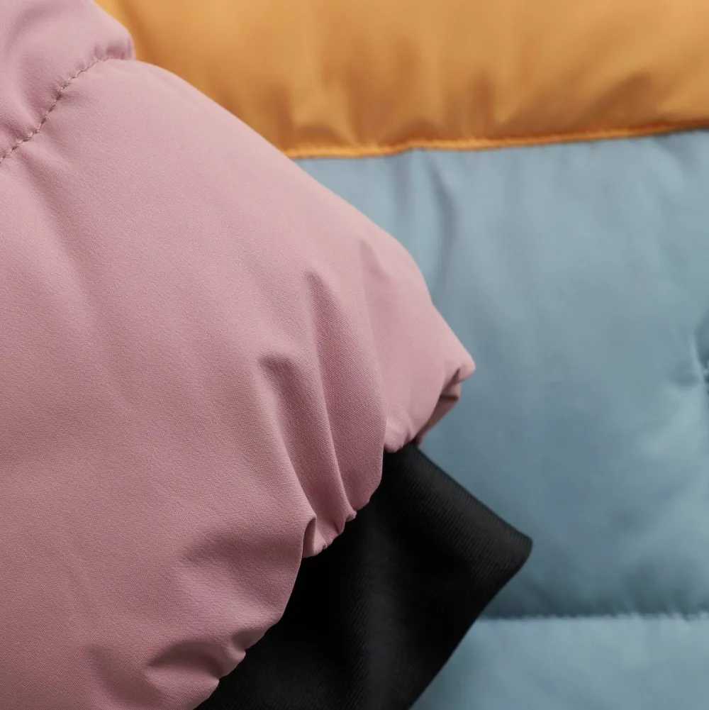 Hot Color Kids Kids' Ski Jacket Quilt & Colorblock Woodrose