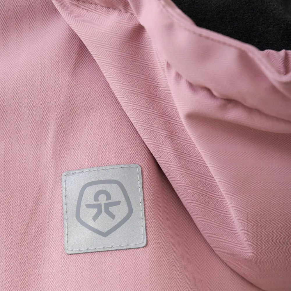 New Color Kids Kids' Ski Jacket Colorblock Woodrose