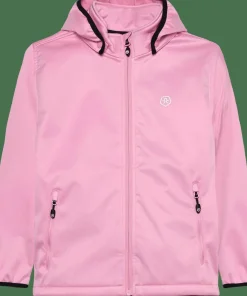 Clearance Color Kids Kids' Softshell With Fleece Begonia Pink