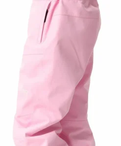 Sale ColourWear Juniors' Slash Bib Pants Light Pink