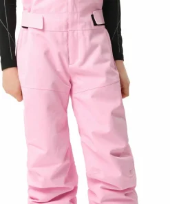 Sale ColourWear Juniors' Slash Bib Pants Light Pink