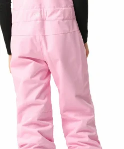 Sale ColourWear Juniors' Slash Bib Pants Light Pink