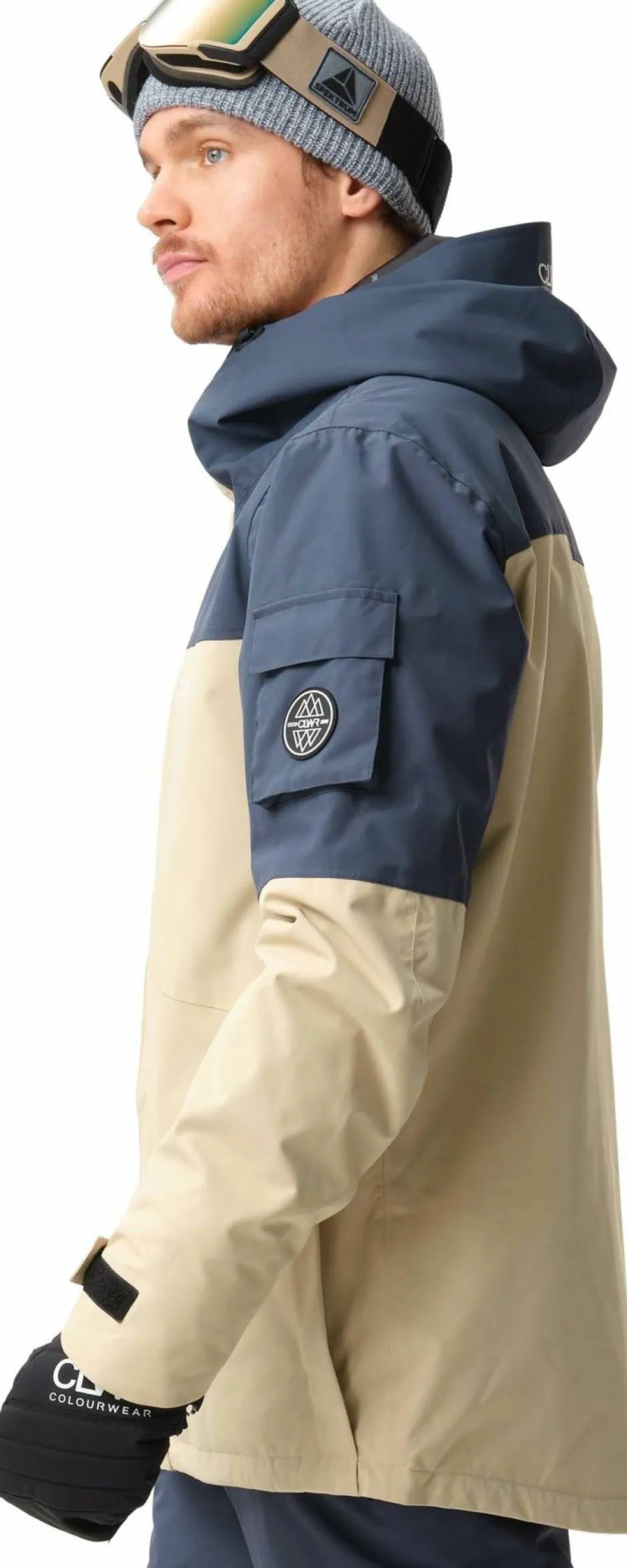 Discount ColourWear Men's Eagle Jacket Sand