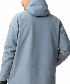 Hot ColourWear Men's Signature Anorak Grey Blue