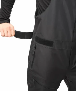 ColourWear Men's Slash Bib Pants Black