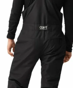 ColourWear Men's Slash Bib Pants Black