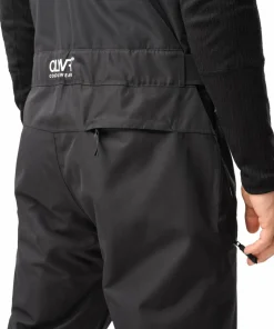 ColourWear Men's Slash Bib Pants Black