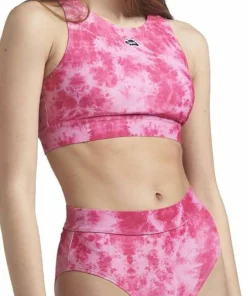 Best ColourWear Women's High Waist Bikini Nebulosa Cerise