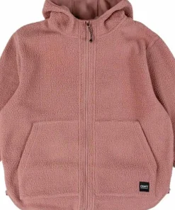 Online ColourWear Women's Oversized Pile Dark Rose