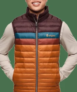 Cotopaxi Men's Fuego Down Vest Coffee And Sienna