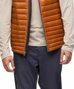 Cotopaxi Men's Fuego Down Vest Coffee And Sienna