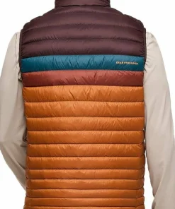 Cotopaxi Men's Fuego Down Vest Coffee And Sienna