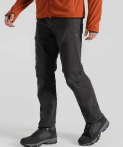 Best Craghoppers Men's Nosilife Pro Convertible Trouser III Black Pepper