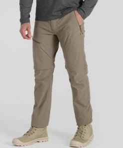 Hot Craghoppers Men's Nosilife Pro Convertible Trouser III Pebble