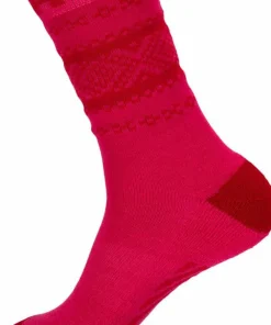 Sale Dale of Norway Cortina Sock Pink/Red Pink Red