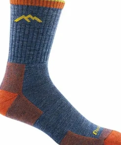 Clearance Darn Tough Men's Hiker Micro Crew Sock Cushion Denim