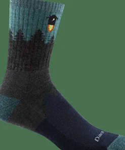 Outlet Darn Tough Men's Number 2 Micro Crew Midweight Hiking Sock Gray