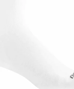 Hot Darn Tough Men's Run Quarter Ultra-Lightweight Running Sock White