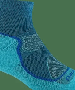 Darn Tough Women's Light Hiker 1/4 Lightweight Hiking Sock Cascade