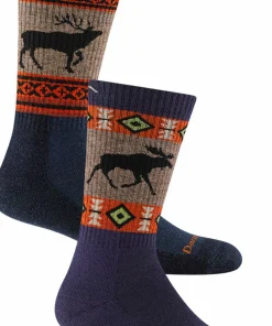 Hot Darn Tough Women's Vanna Grizzle Boot Hiking Socks Blackberry