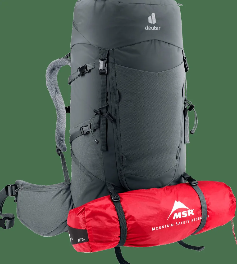 New Deuter Aircontact Core 45+10 SL Graphite