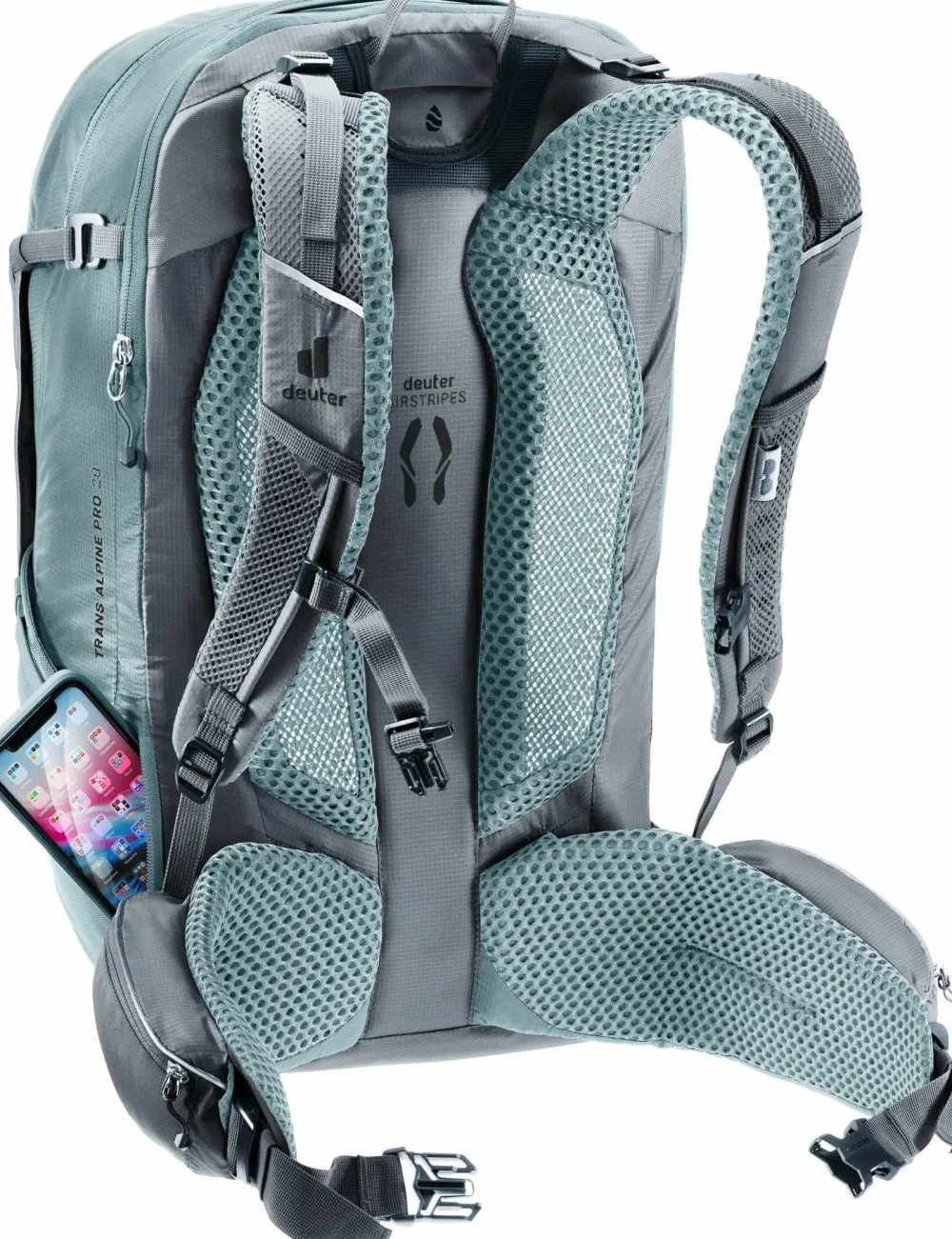 New Deuter Men's Trans Alpine Pro 28 Graphite/Shale