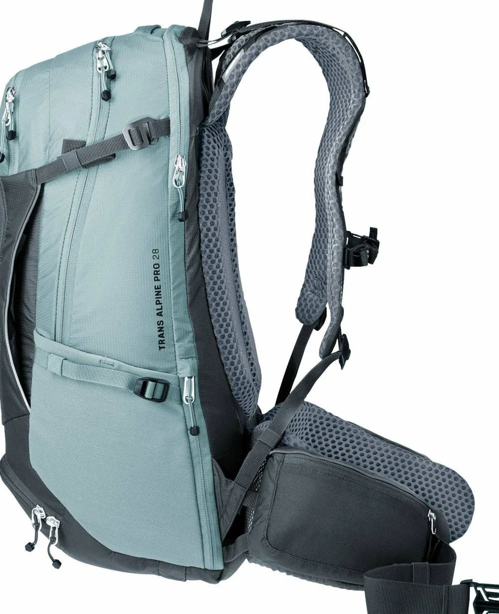 New Deuter Men's Trans Alpine Pro 28 Graphite/Shale