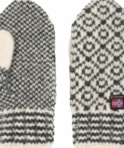 Online Devold Svalbard Wool Mitten Offwhite/Anthracite