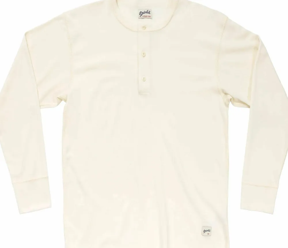 Hot Devold Unisex Archive Henly LS White
