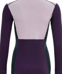 Best Devold Women's Lauparen Merino 190 Zip Neck Orchid/Lilac/Ink