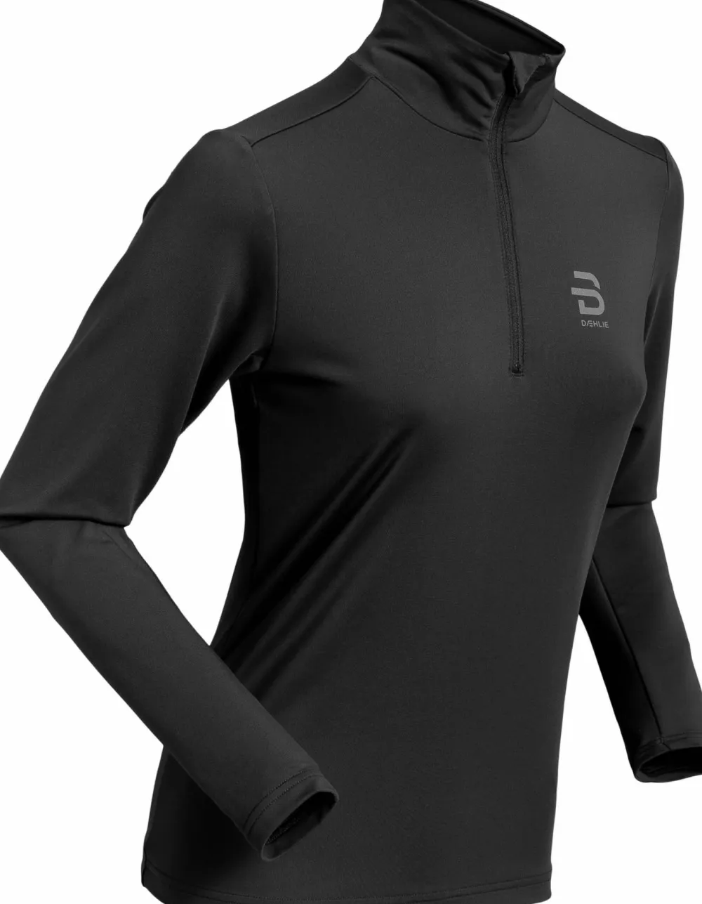 Best Dæhlie Women's Half Zip Tempo Obsidian