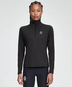 Best Dæhlie Women's Half Zip Tempo Obsidian