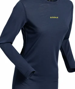 Clearance Dæhlie Women's Training Wool Mix Long Sleeve Navy