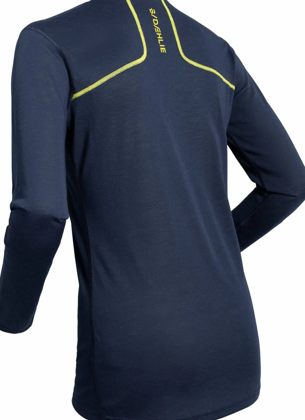 Clearance Dæhlie Women's Training Wool Mix Long Sleeve Navy