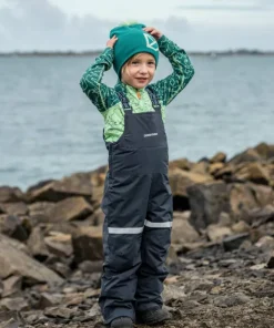 Didriksons Kids' Bjärven Bib Pants Navy
